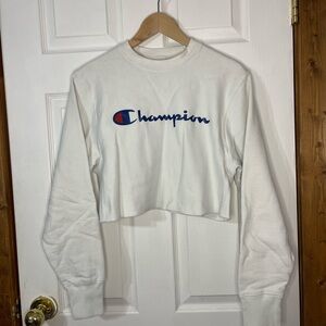 Champion Reverse Weave Small White Top